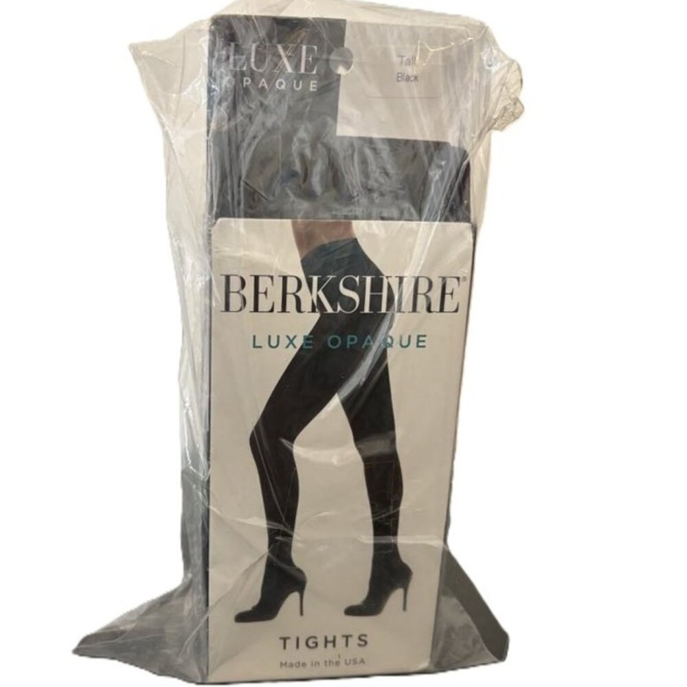 3 Pair in Pkg Berkshire Luxe Opaque Tights 4740 Tall